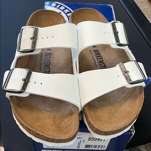 Birkenstock White Sandals